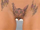 Inked Tattooed Shaved Pussys Tattoo Female Private Tattoos 150 Tp270