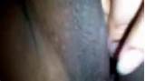 Slippery Black Pussy Closeup