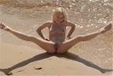 Wallpaper Isabella Nubile Young Tits Pussy Spreadinglegs Beach