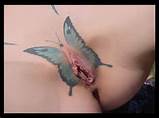 Pussy Tattoo Butterfly 003