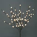 20 Natural Pussy Willow Battery Operated LED Lights Lighted Branch