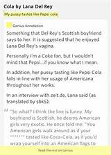 My Pussy Tastes Like Pepsi Cola Cola Lyrics Meaning