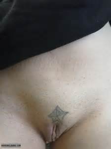 Shaved Pussy Pussy Lips Tattoo