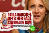 Paula Radcliffe Facial Cum