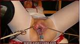 Clamped Pussy Gets Speculum