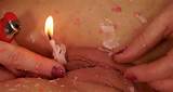 Hot Wax Into Pussy Sado Gate BDSM Fireplay Sadism Waxplay Pics