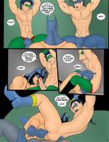 Batman Robin Nightwing Gay Sex 5 Pictures Luscious Hentai And