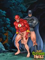Gay Batman Flash And Superman Getting Naughty