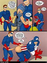 Batman Captain America Gay Sex 4 Swingin Heroes Pictures