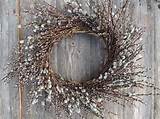 Pussy Willow Wreath By SeedandSew On Etsy