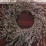 Pussy Willow Wreath For The Home Pinterest