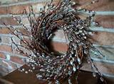 Small Pussy Willow Wreath By Twigs4u On Etsy