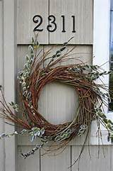 Pussy Willow Wreath Home Decor Pinterest