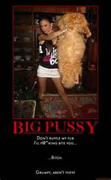 Big Pussy Meow Cat Huge Cubby Demotivational Poster 1283997780 Jpg