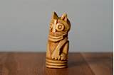 Funny Totem Pole Statue Cat By GrotesqueStatuettes On Etsy