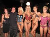 Playboy Mansion All Five Girls On The Right Are Fully Nude With Just