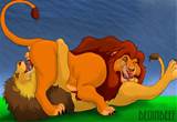 Lion Lions Male Manes Mufasa Oral Oral Sex Orgasm Penis Sex Tail The