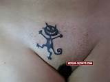 Funny Devil Pussy Tattoo Jpg