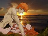 Image 187464 Bleach Ichigo Kurosaki Orihime Inoue Waterbender196