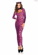 Women S 3Pc Pretty Pink Pussycat Costume