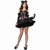 Catnip Cutie Black Pussy Cat Fancy Dress Costume Image