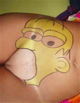 Tattoo Para Adultos Homer Simpson