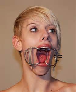 Gagged Slave Girls Mouth Gag Ball O Ring 019 Gagged Slave Girls