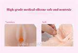 VIS06004 Hot Selling Food Grade Silicone Sex Toy Handhold Pussy Vagina