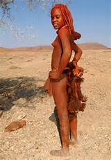 Namibia Himba Young Girl Girl Hot Picture