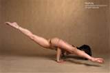 Extreme Naked Gymnastics Naked Yoga Teacher Nataly