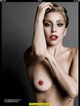 Lady Gaga Fully Nude But Cover Her Pussy