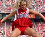 High School Cheerleader Crotch Shots