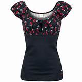 Zur Ck EMP Bekleidung Oberteile Shirts T Shirts Dolly Cherries Shirt