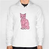 Pink Pussy Cat Hoody