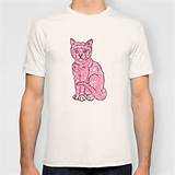 Pink Pussy Cat T Shirt