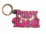 Wholesale Pulp Fiction Wallets Wholesale Pussy Wagon Metal Key Chain