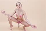 Miley Cyrus Naked Spreading In Pasties And Beads