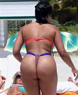 PHOTOS VIDEOS Natalie Nunn Huge Booty Bikini In Miami Photos