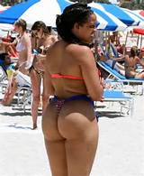 PHOTOS VIDEOS Natalie Nunn Huge Booty Bikini In Miami Photos