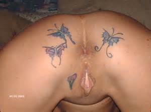 Pussy Tattoo Butterfly 024