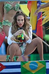 Jennifer Lopez Filming 2014 Brazil World Cup Anthem Ft Lauderdale