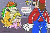 Image 677874 Bowser DonCorneo Mario Princess Peach Super Mario Bros