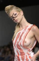 Catwalk Oops Models Topless Upskirt Nipple Slips See Through Part 5