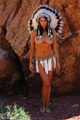 American Indian Brunette Busty Dark Fineartteens Native American