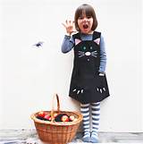 Follow My Passion Cat Dress Girl Baby Dress Costume Halloween Black