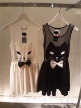 Dress Dressdress Dress Little Black Dress Cute Dress Cat Dress