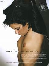 Lily Allen Topless And Nude In GQ UK Magazine X9 HQ