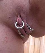 Pussy Piercing Rings For Sado Gate BDSM Sadism Torture Pics