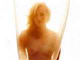 Yvonne Strahovski Nude The Couch Spread Legs Show Shaved Pussy 1
