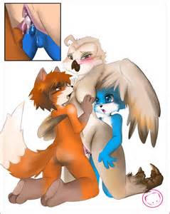 Double Vaginal Female Fox Male Owl Penetration Penis Pussy Fur Yiff